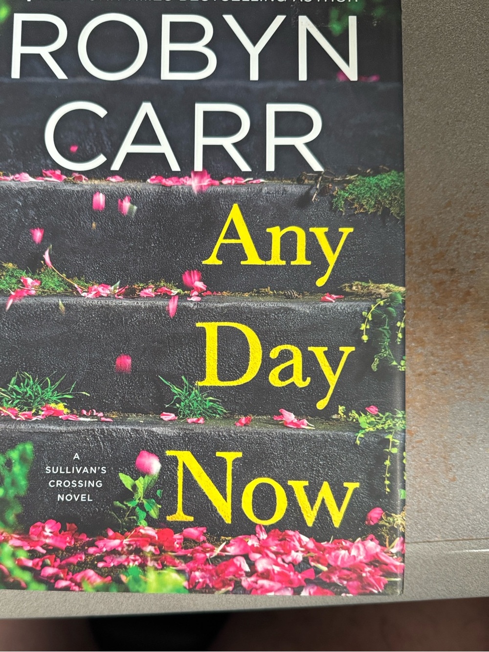Any Day Now by Robyn Carr hardcover book